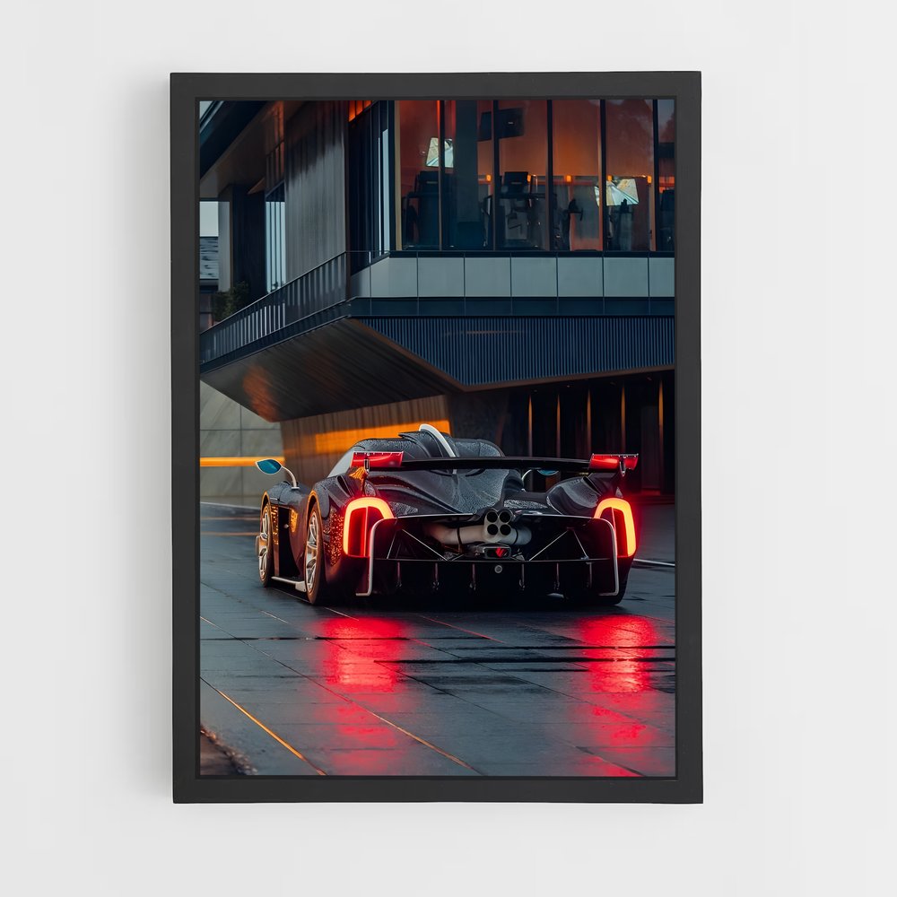 Poster splendide Huayra r – affiche Pagani (vue 2)